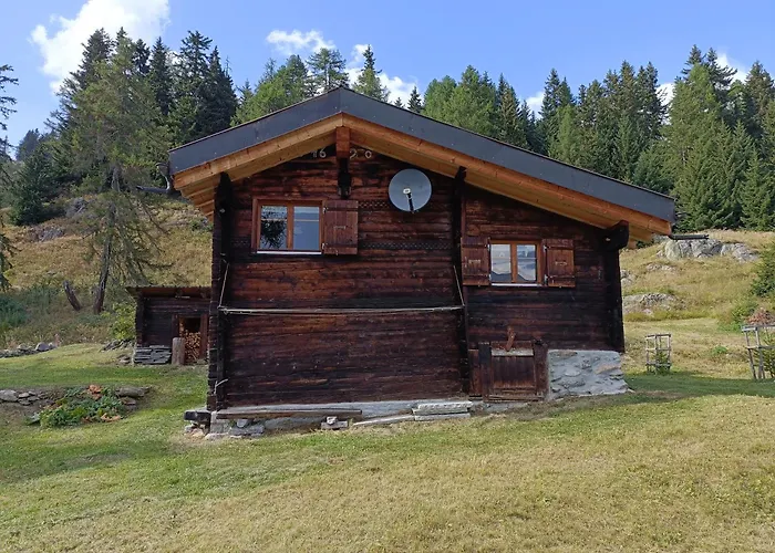 Untere Schweibe Dağ evi Riederalp